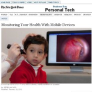 “Monitoring Your Health With Mobile Devices” – The New York Times