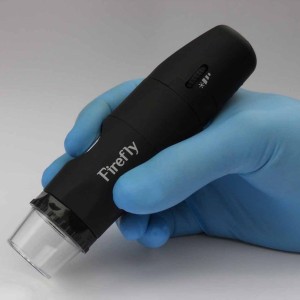 Dermatoscope numériques à lumière polarisée Firefly DE350 sans fil 